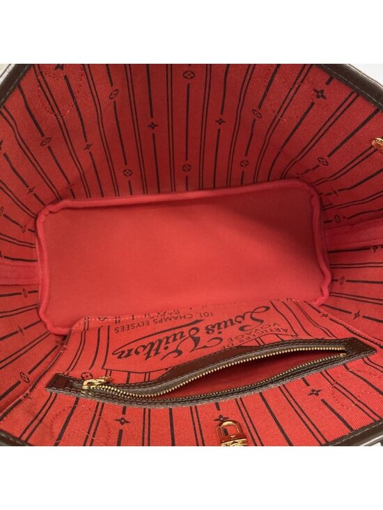Neverfull PM Damier Petite Size Brown Tote | LOUIS VUITTON ® Louis Vuitton Tote Damier Neverfull PM Ebene